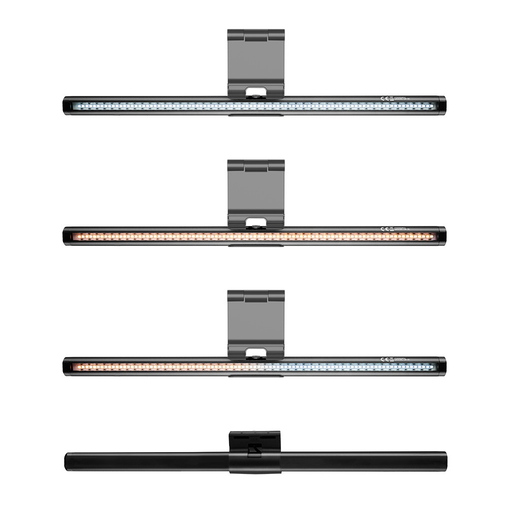 LED svetilka za na monitor 5W 230lm 3000-6600K z USB priklopom 440 x Φ22 mm
