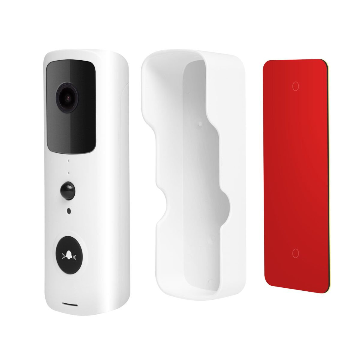 Pametni Wi-Fi video zvonec s kamero 2,0 MP FHD Tuya MicroSD PIR bel