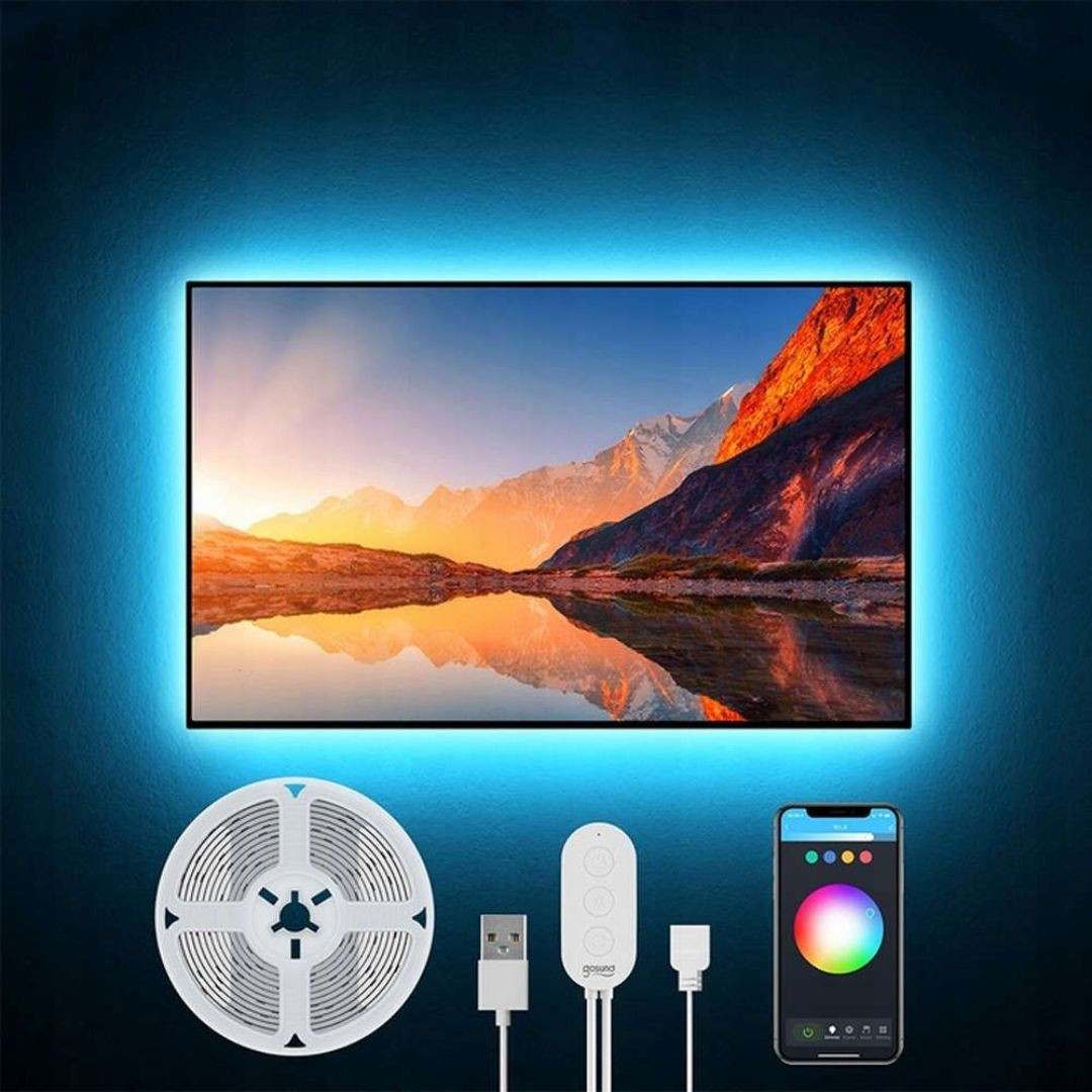 Pametni USB RGB LED trak 5V Wi-Fi  Tuya