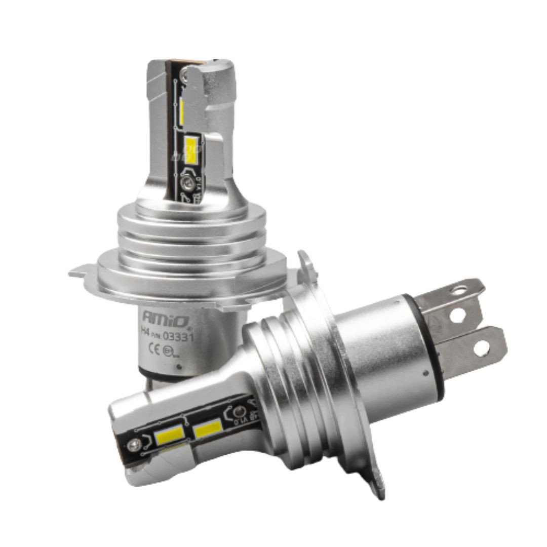 2x H4 avto LED sijalka 50W 2225lm 6500K 12/24V E9 homologacija