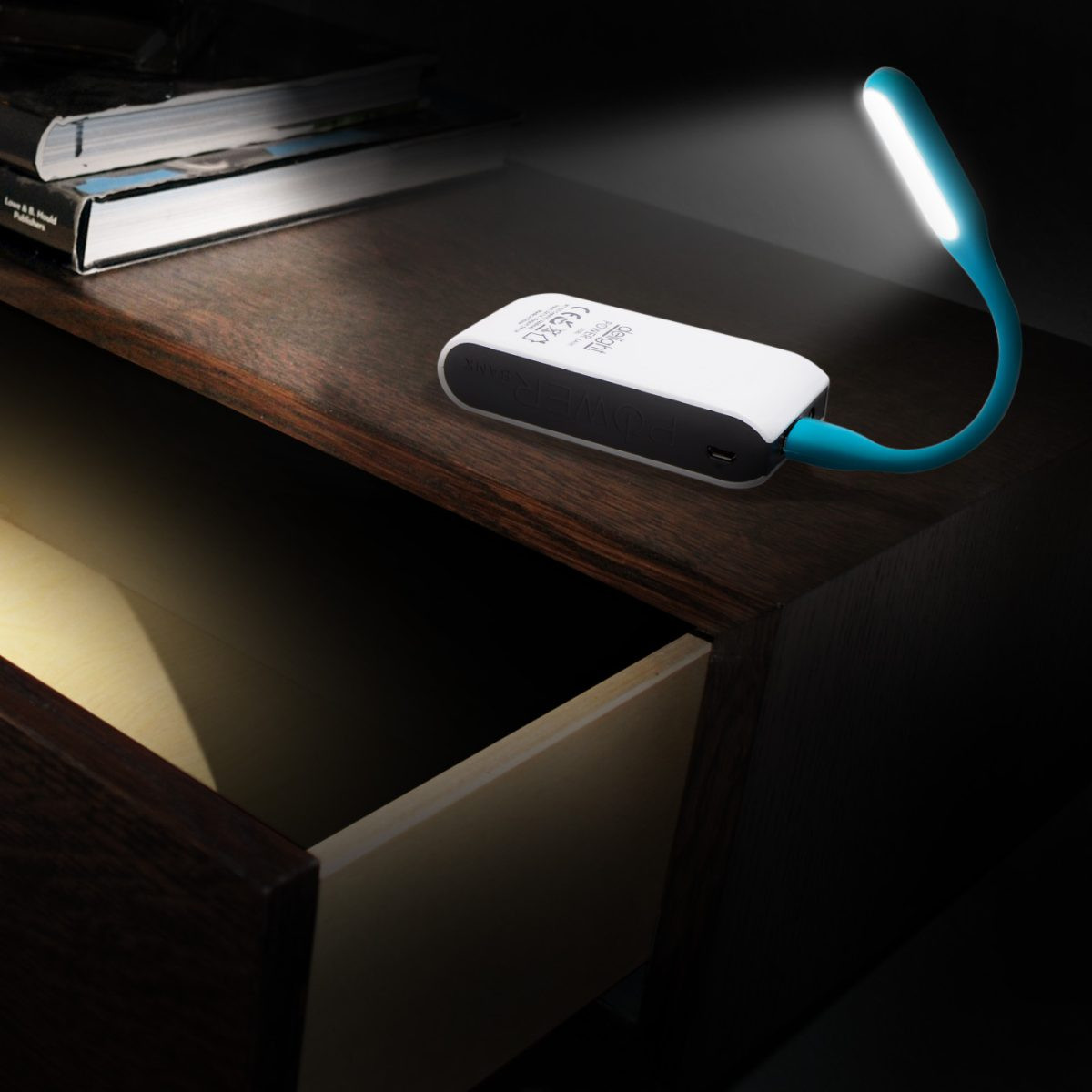 LED (SMD) bralna svetilka USB 17 cm več barv