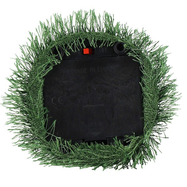 Pojoča božična smrečica z zvončkom na baterije 16x7,5 cm