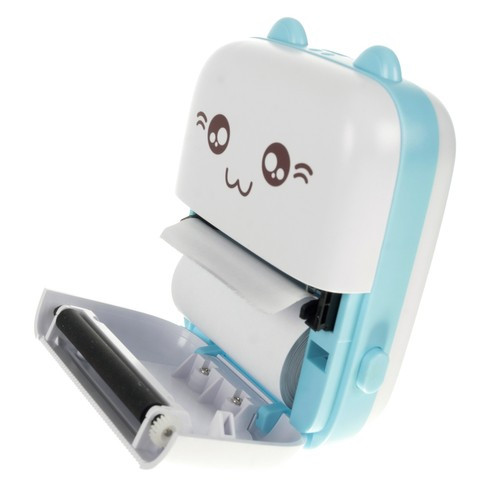 Mini termični prenosni bluetooth foto tiskalnik + 10 rolic termo papirja