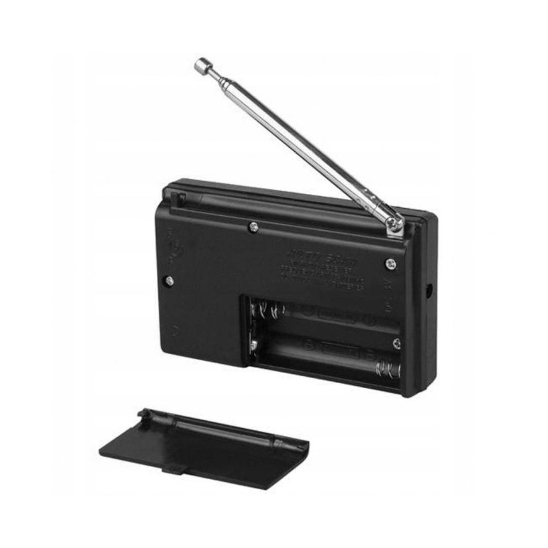 Mini žepni FM radio na baterije 2 x AAA