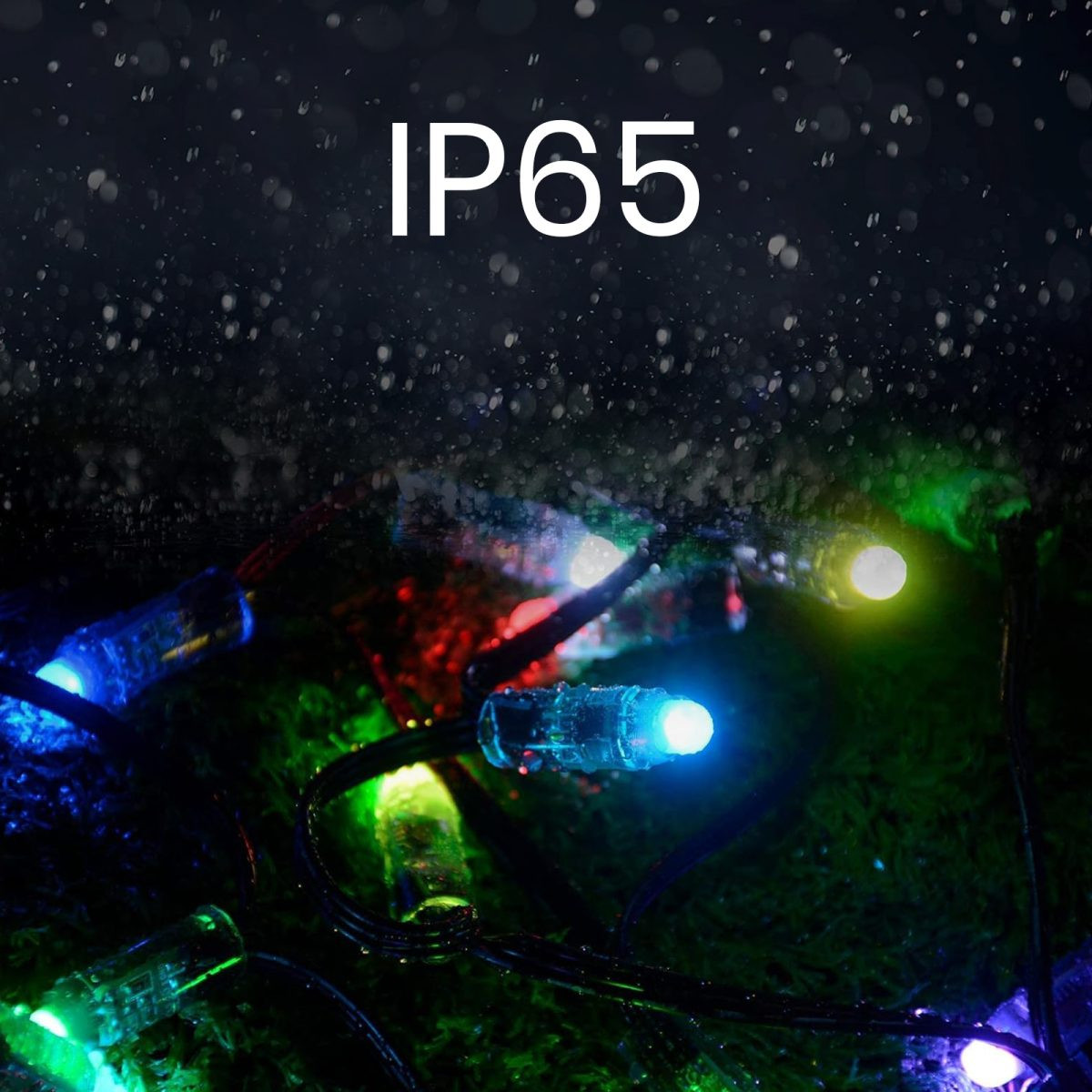 Pametni svetlobni niz Tuya USB 50 RGBIC LED diod 5 m Wi-Fi, Bluetooth vsaka LED svoja barva
