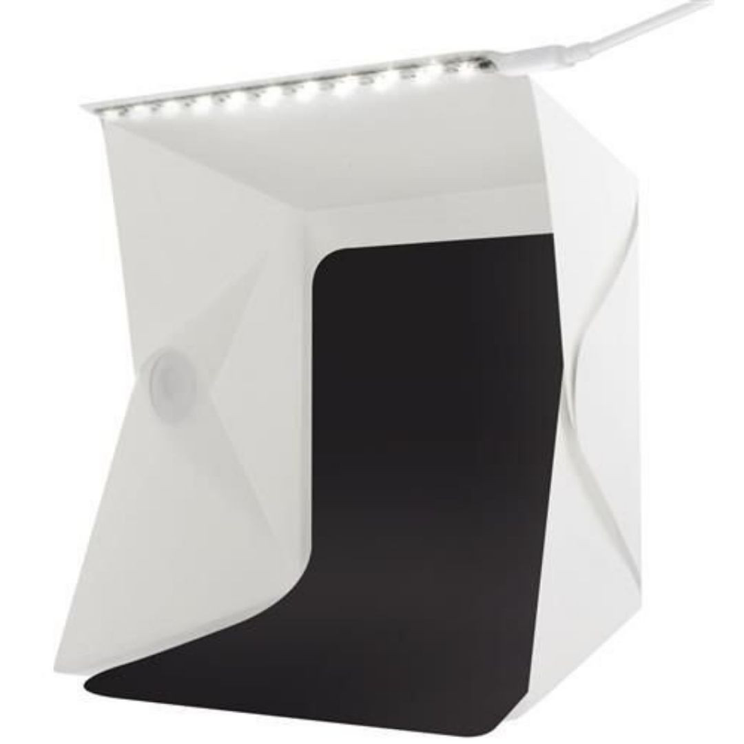 Mini foto studio z LED osvetlitvijo