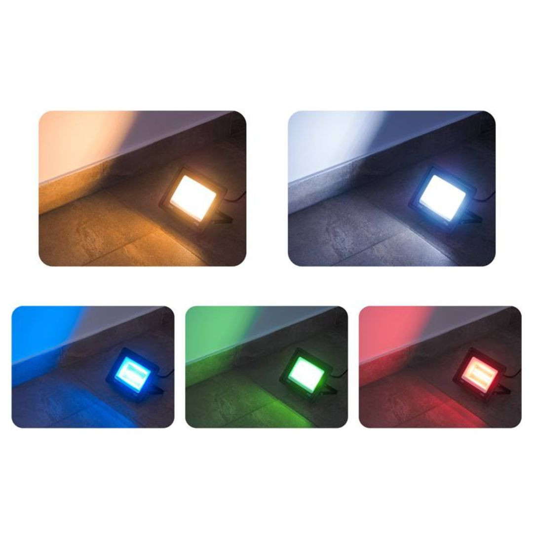 Pametni RGB LED reflektor 50W Wi-Fi Tuya SMART IP65 z vtikačem
