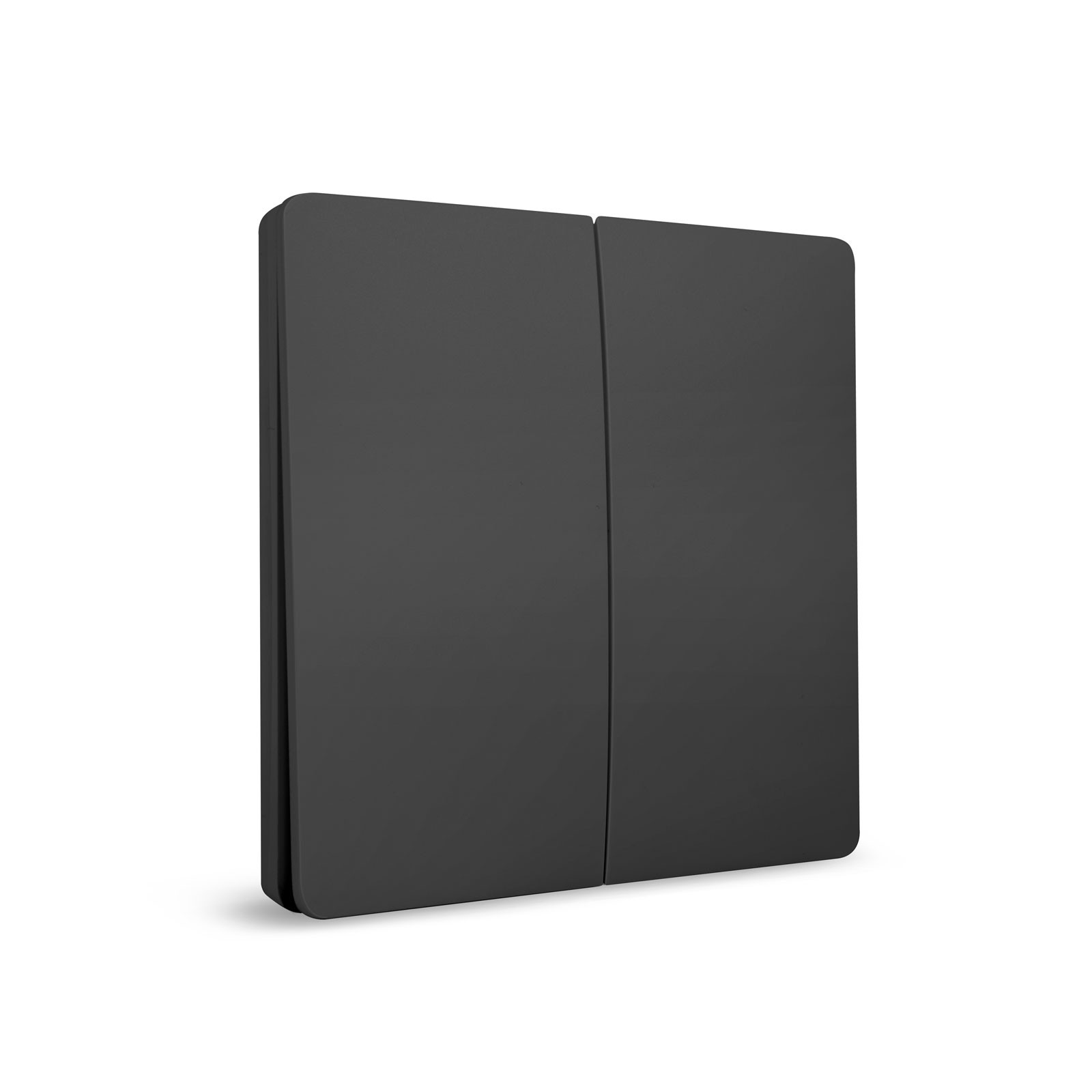 Brezžično stikalo KINETIC brez baterij 433 Mhz IP65 dvojno črno