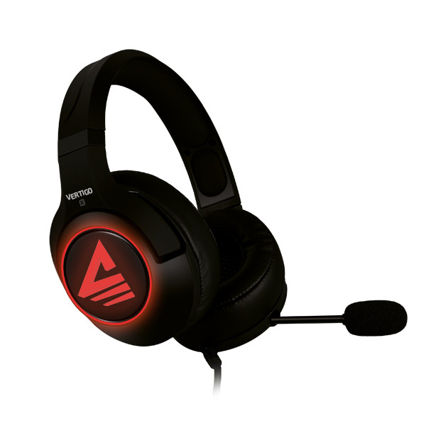 Igričarske gaming slušalke s 7.1 virtualnim prostorskim zvokom, mikrofonom in USB priklopom