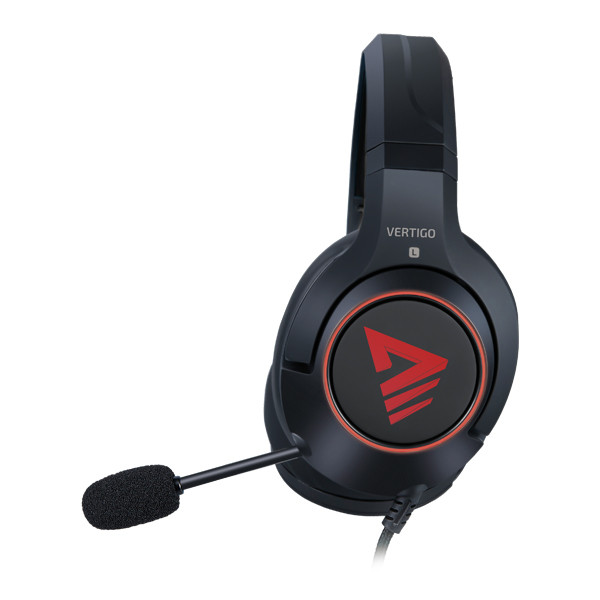 Igričarske gaming slušalke s 7.1 virtualnim prostorskim zvokom, mikrofonom in USB priklopom