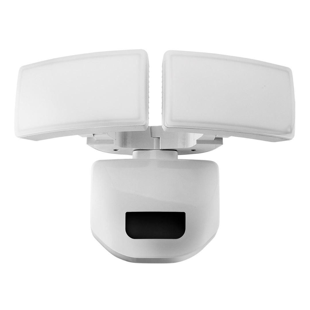 Premium vrtljivi LED reflektor 2x 12,15W 1600lm 4000K IP54 z mikrovalovnim senzorjem gibanja