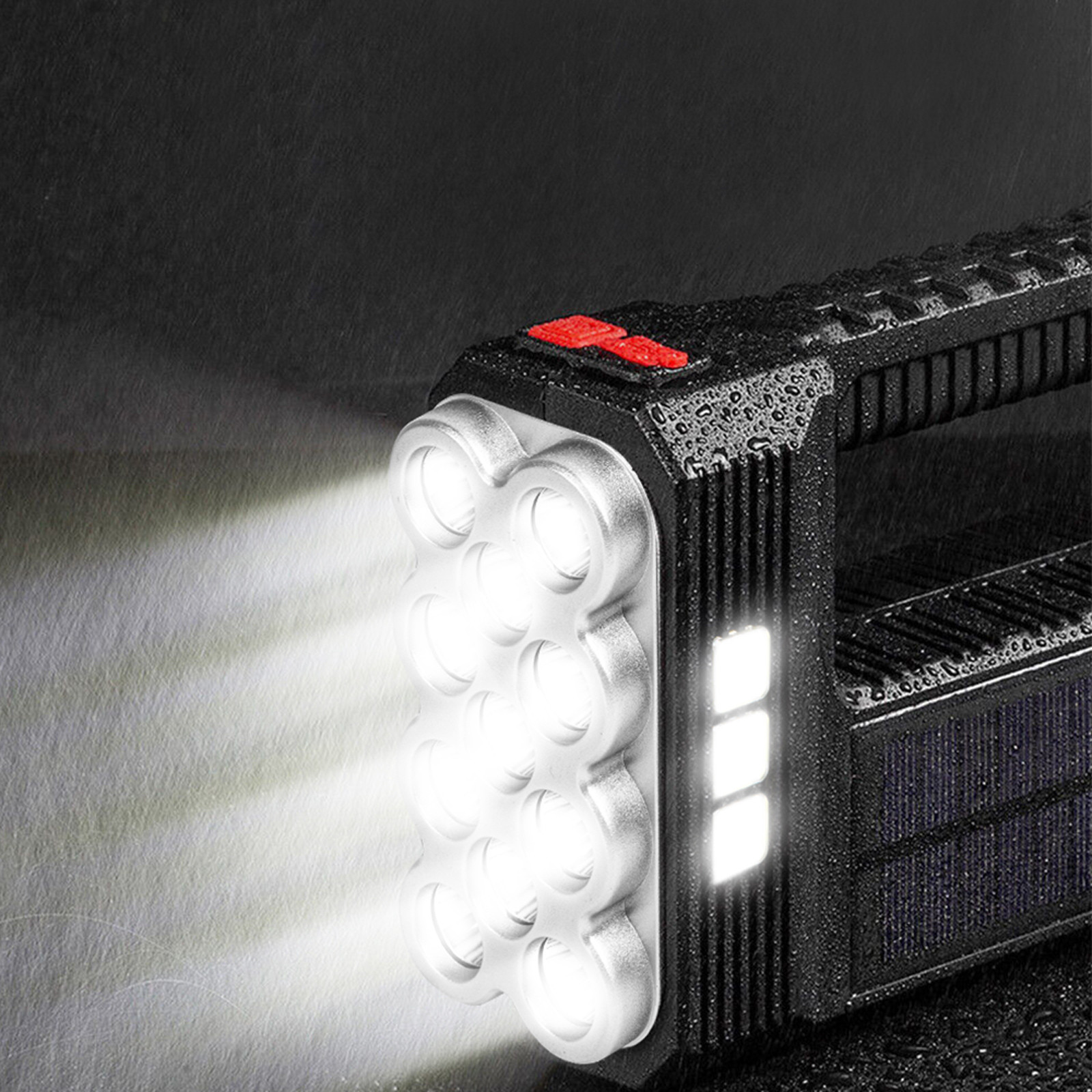 LED solarna polnilna delovna svetilka 1200 mAh 3 + 3W z USB polnjenjem
