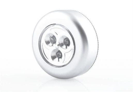 LED baterijska svetilka na potisk 3xAAA