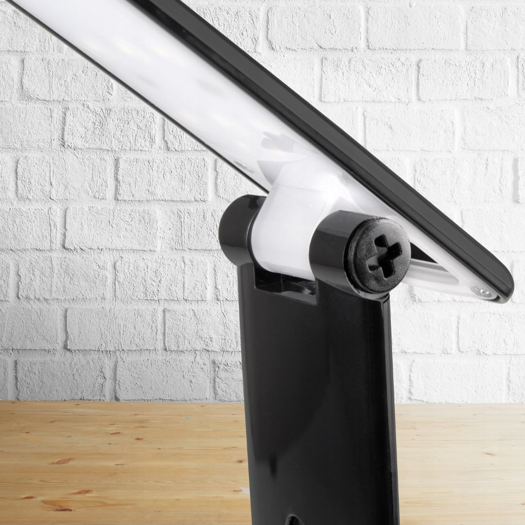 LED namizna svetilka 9W 4500K z napajalnikom črna – slika 8