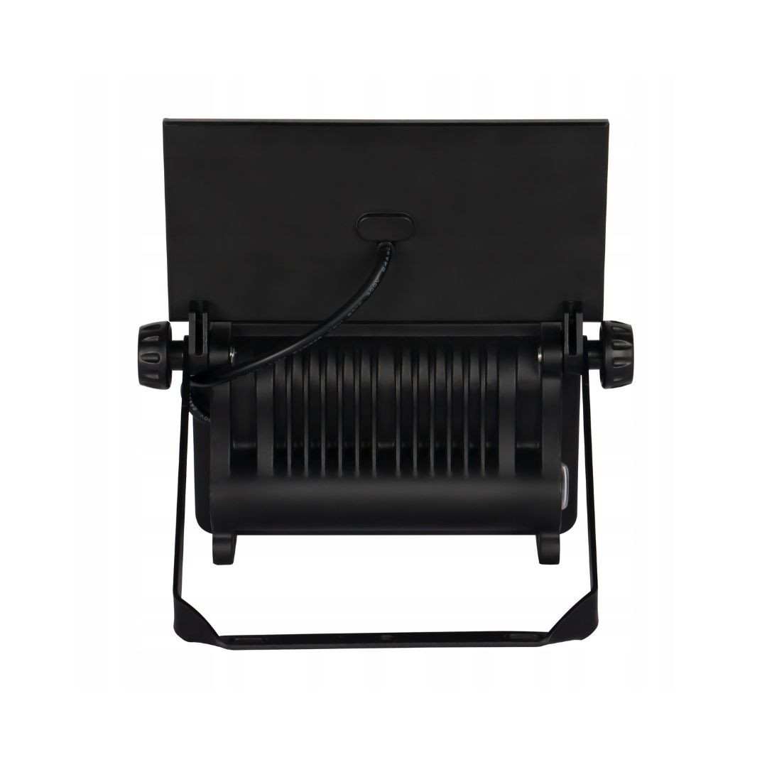 Zmogljiv LED solarni reflektor s senzorjem gibanja 30W 1600lm 4500K IP54 črni