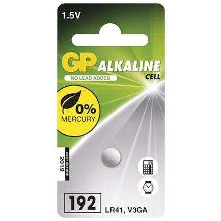 Alkalna gumbna baterija LR41 192 1.5V kos
