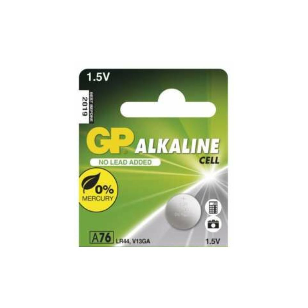 Alkalna gumbna baterija LR44 A76F 1.5V kos