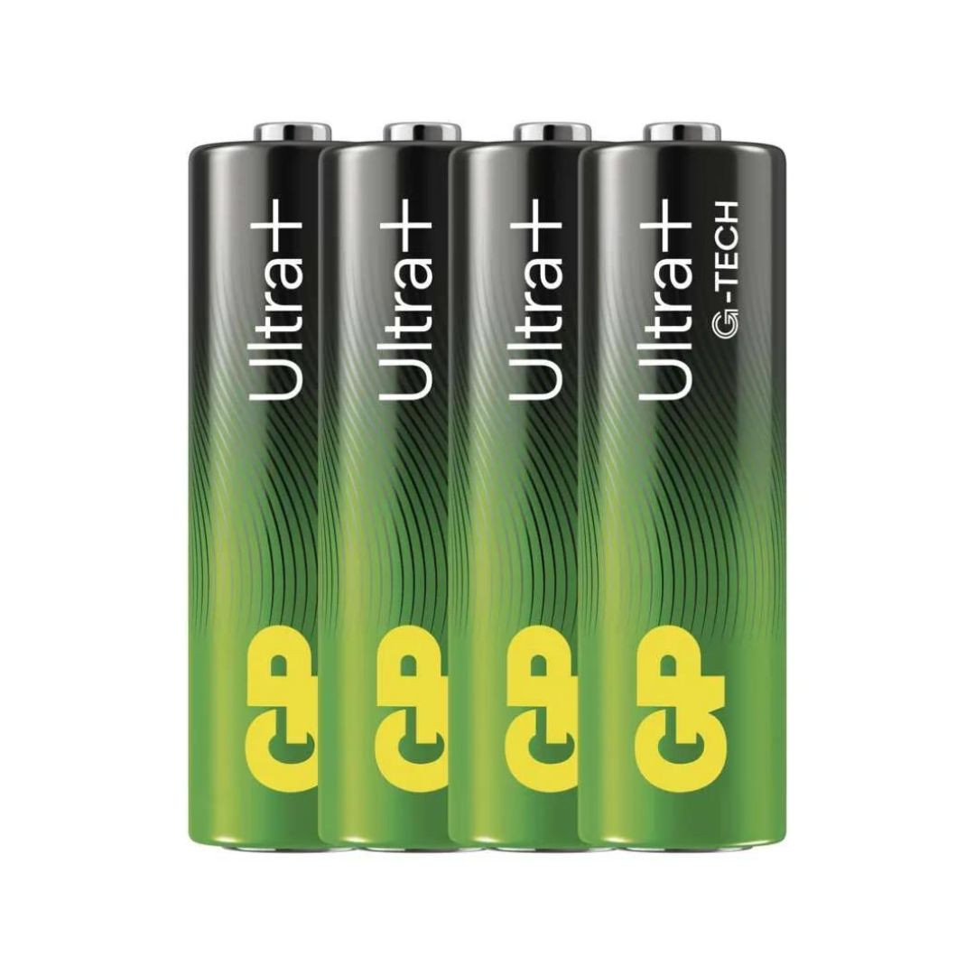 Baterija alkalna GP ULTRA PLUS AA LR6 4 kos