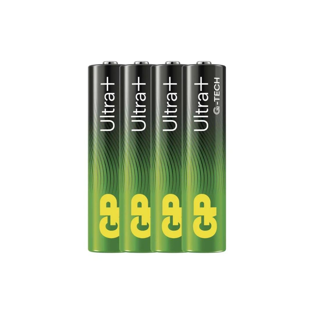Baterija alkalna GP ULTRA PLUS AAA LR03 4 kos