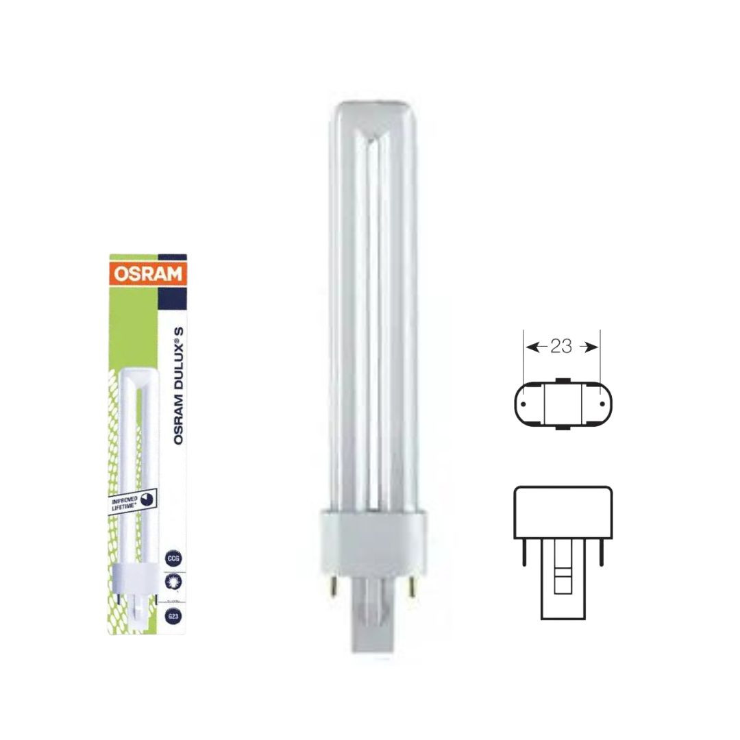 Varčna sijalka DULUX S 9W 840 G23