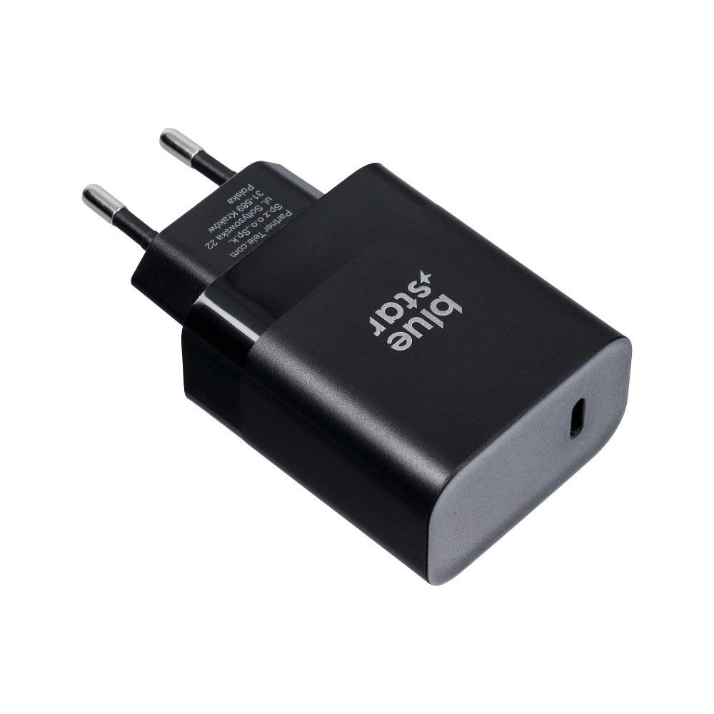 Omrežni polnilec za mobilne telefone USB-C 3A 45W power delivery QC 4 brez kabla