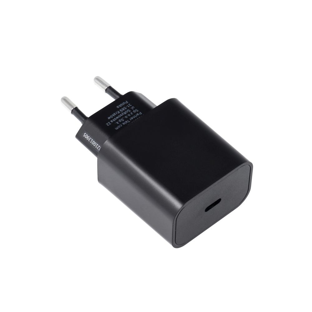 Omrežni polnilec za mobilne telefone USB-C 3A 25W power delivery QC 4 brez kabla
