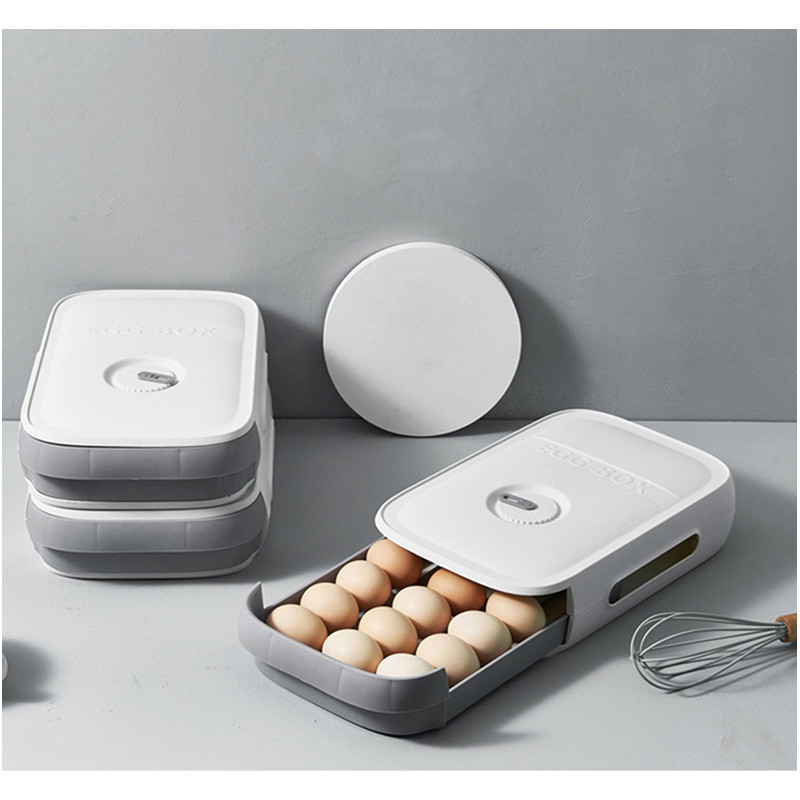 Predal za shranjevanje jajc EGG BOX za 18-20 jajc