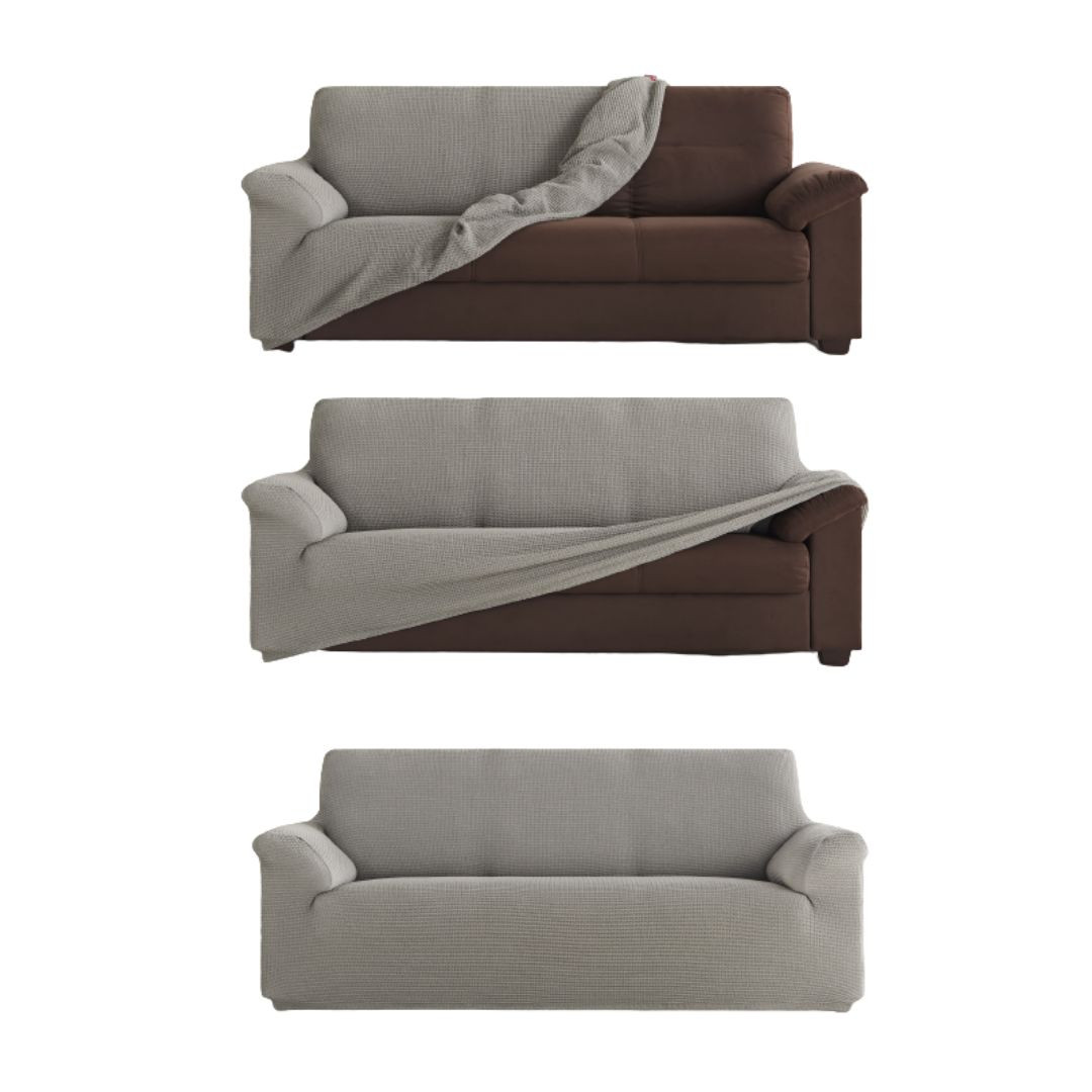 Premium raztegljiva prevleka za fotelj - enosed 70-100 cm rdeča stretch EU kvaliteta