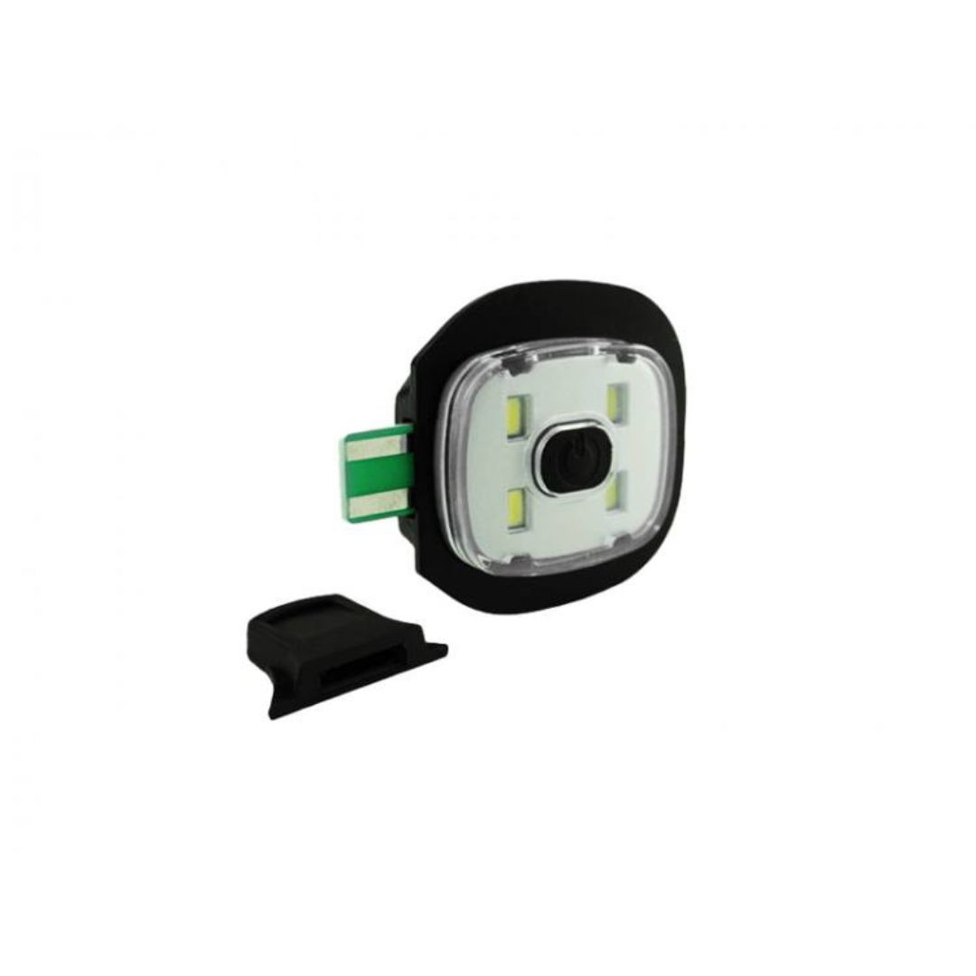 Kapa z USB polnilno LED svetilko oranžna