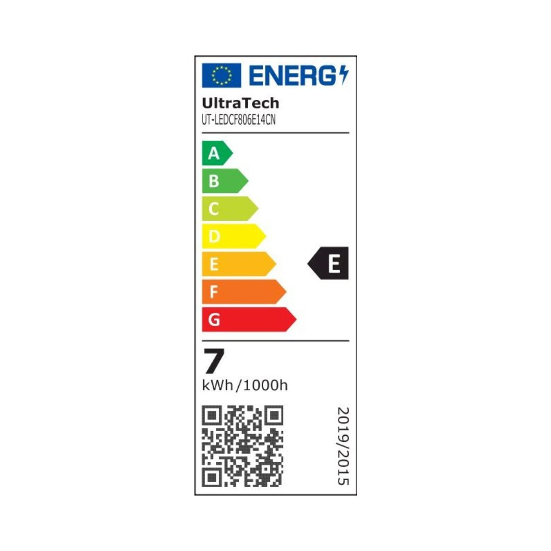 LED sijalka E14 6,5W 806lm 4000K 300°