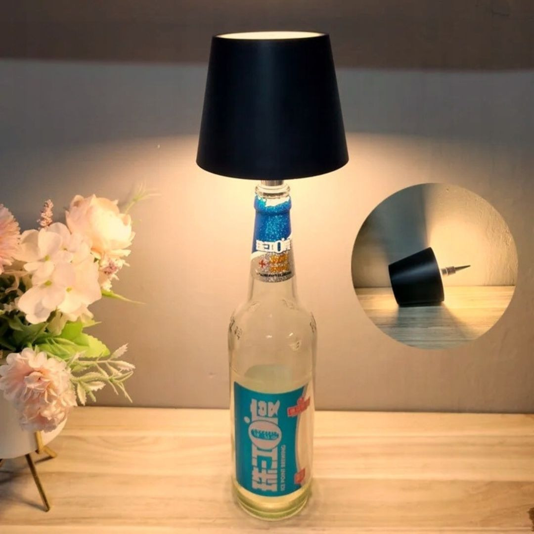 LED svetilka za na steklenico CCT 3W USB polnjenje – slika 8