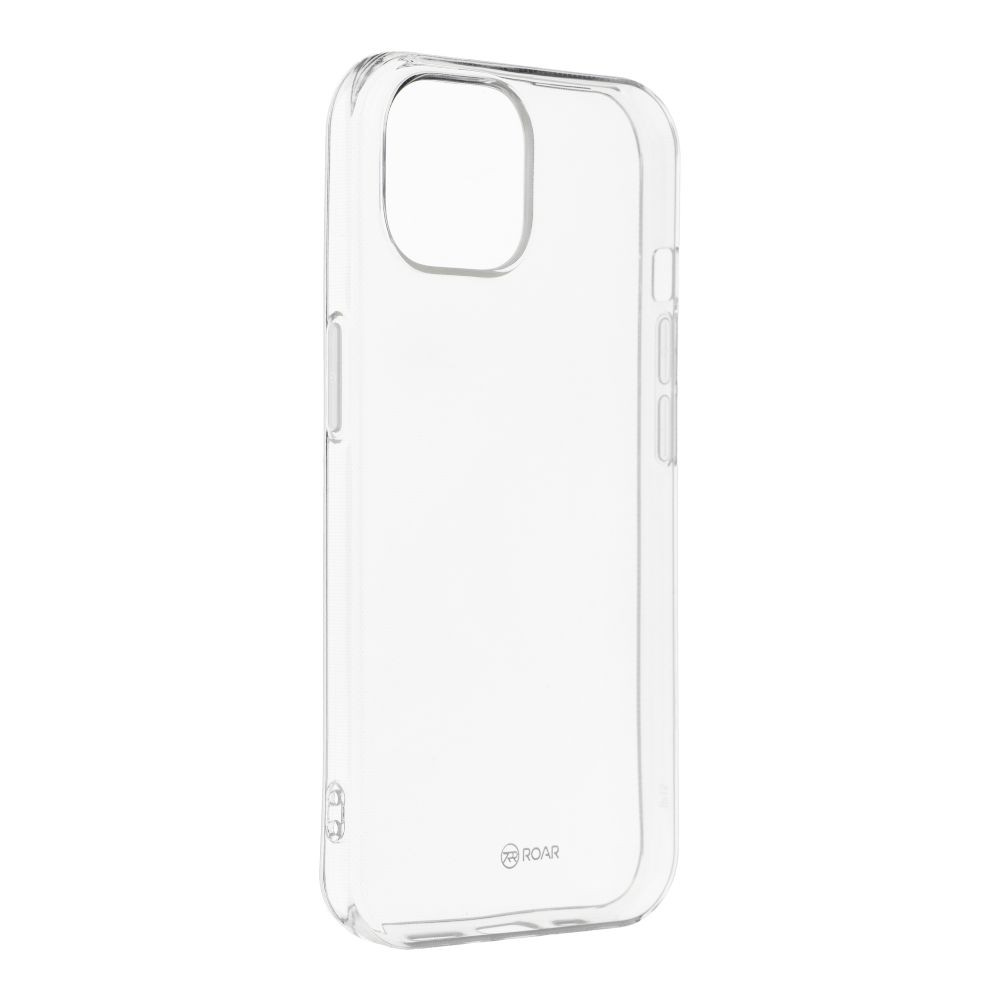 Silikonski ovitek za iPhone 15 prozoren Roar