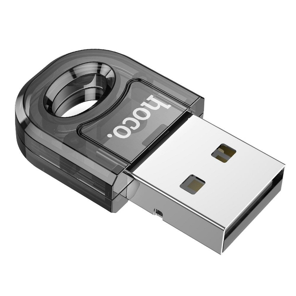 Bluetooth 5.1 USB adapter prozoren črn