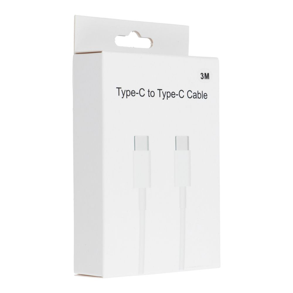 USB-C v USB-C 3.0 30W Power Delivery kabel 3m bel