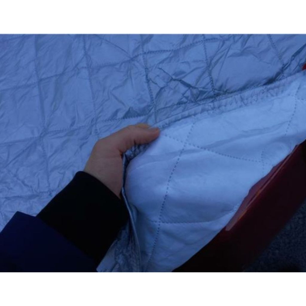 Prešito podloženo pokrivalo za avtomobil pred točo velikost 2XL 530 x 200cm