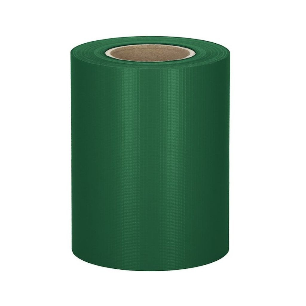 Trak za panelno ograjo za zaščito zasebnosti 450g/m2 19cm x 35m + 20 sponk zelen