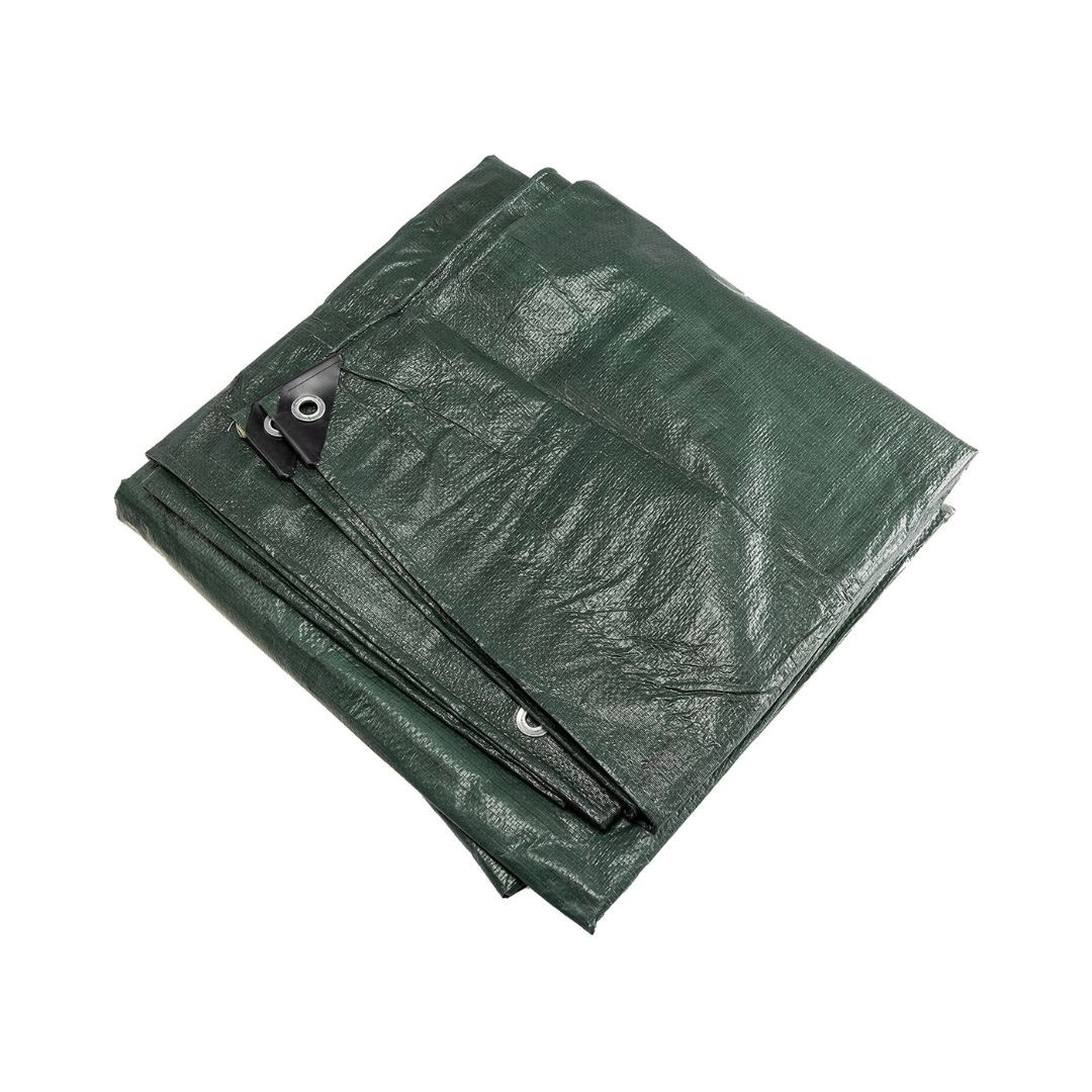 Visokokakovostna nepremočljiva ponjava 3x4m 120g/m2 temno zelena