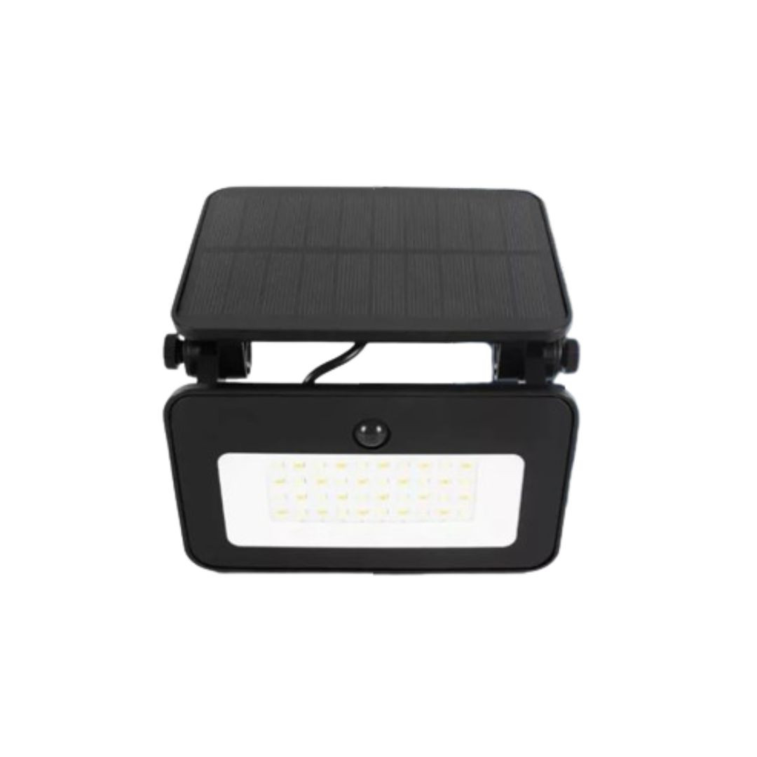 Močen LED solarni reflektor s senzorjem gibanja 1000LM 3CCT (3000K - 4000K - 6500K)