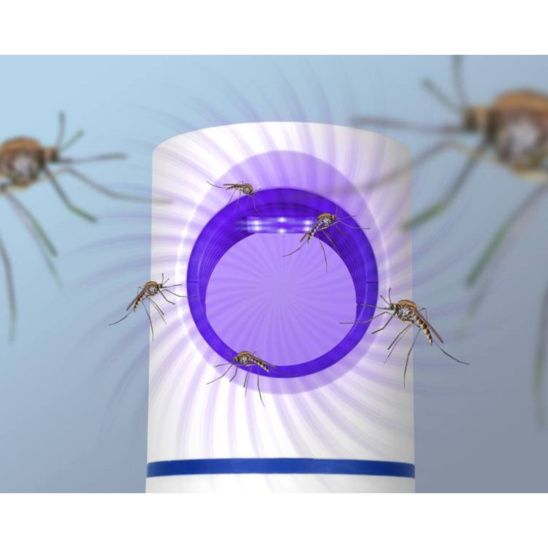 UV LED svetilka s pastjo za komarje in insekte s sesalnikom mrčesa USB 5V