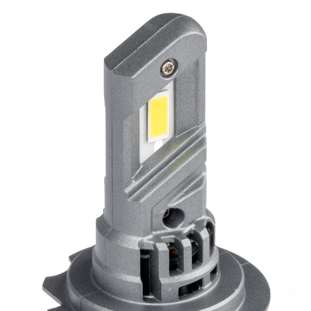 2x avto LED sijalka H7 X5 serija 6000K z vgrajenim ventilatorjem 40W