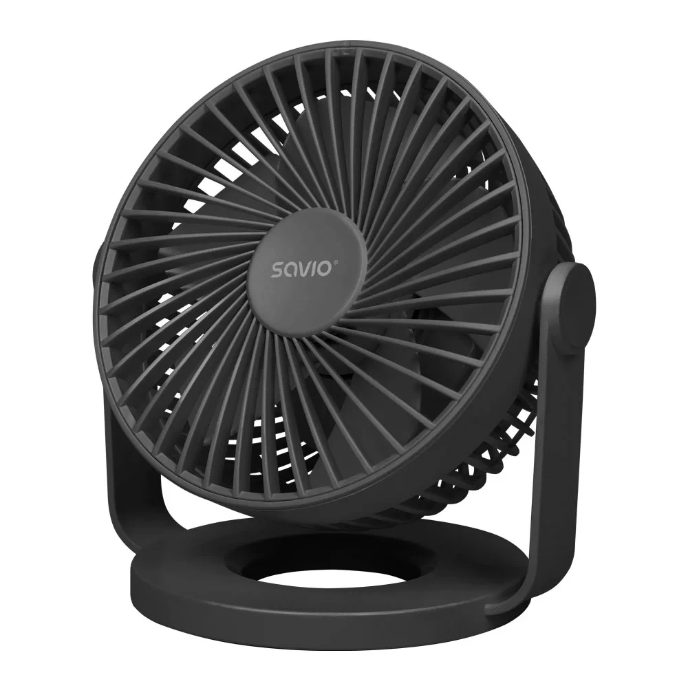 USB namizni akumulatorski ventilator 5W 1200 mAh