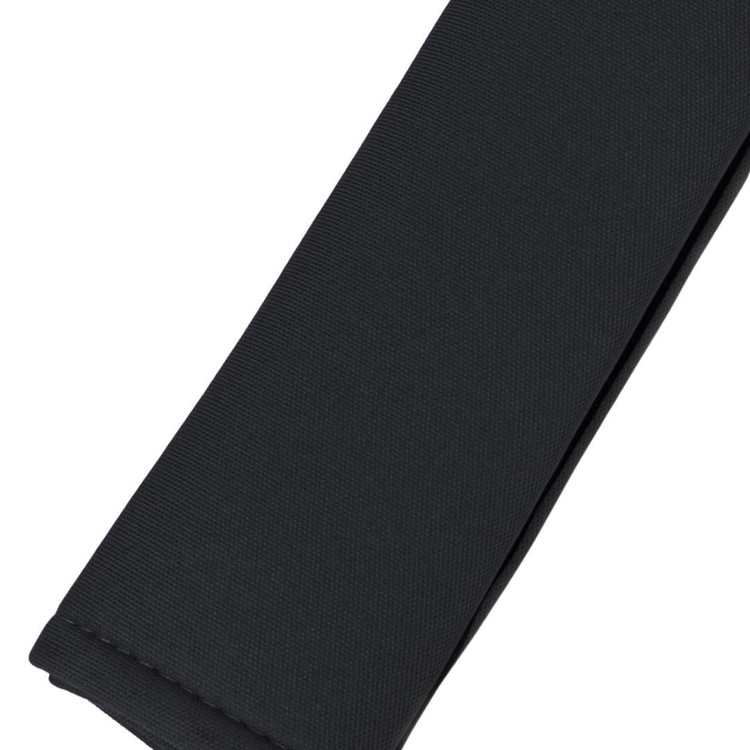 Zaščita za varnostni pas iz velurja na ježka 30x6cm 2 kosa črna