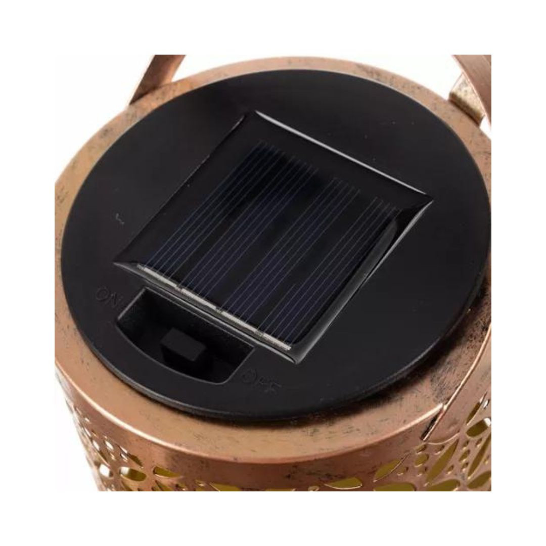 LED solarna svetilka v obliki zalivalke 60 LED s stojalom