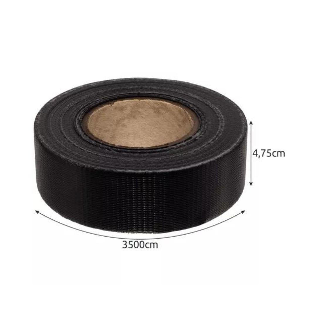 Trak za panelno ograjo za zaščito zasebnosti 4.75cm x 35m 450g antracit