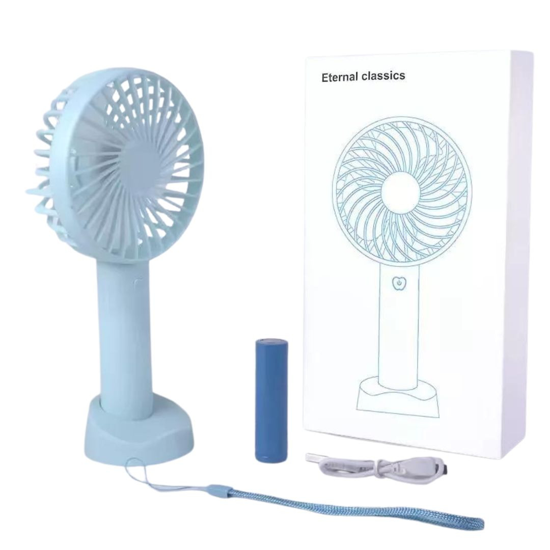 Prenosni akumulatorski ventilator na USB polnjenje