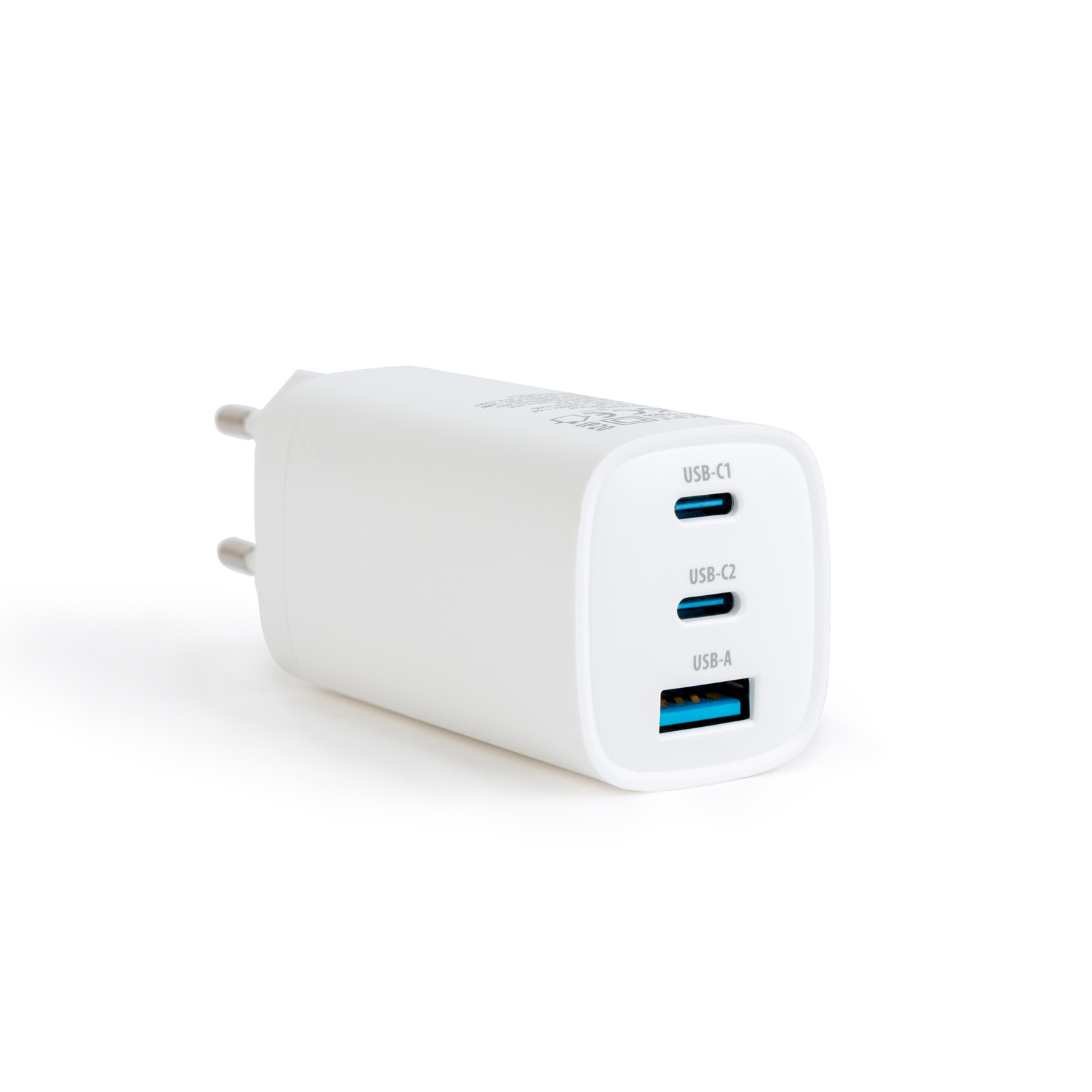 Omrežni polnilec 3A 2x USB-C + 1x USB-A 65W