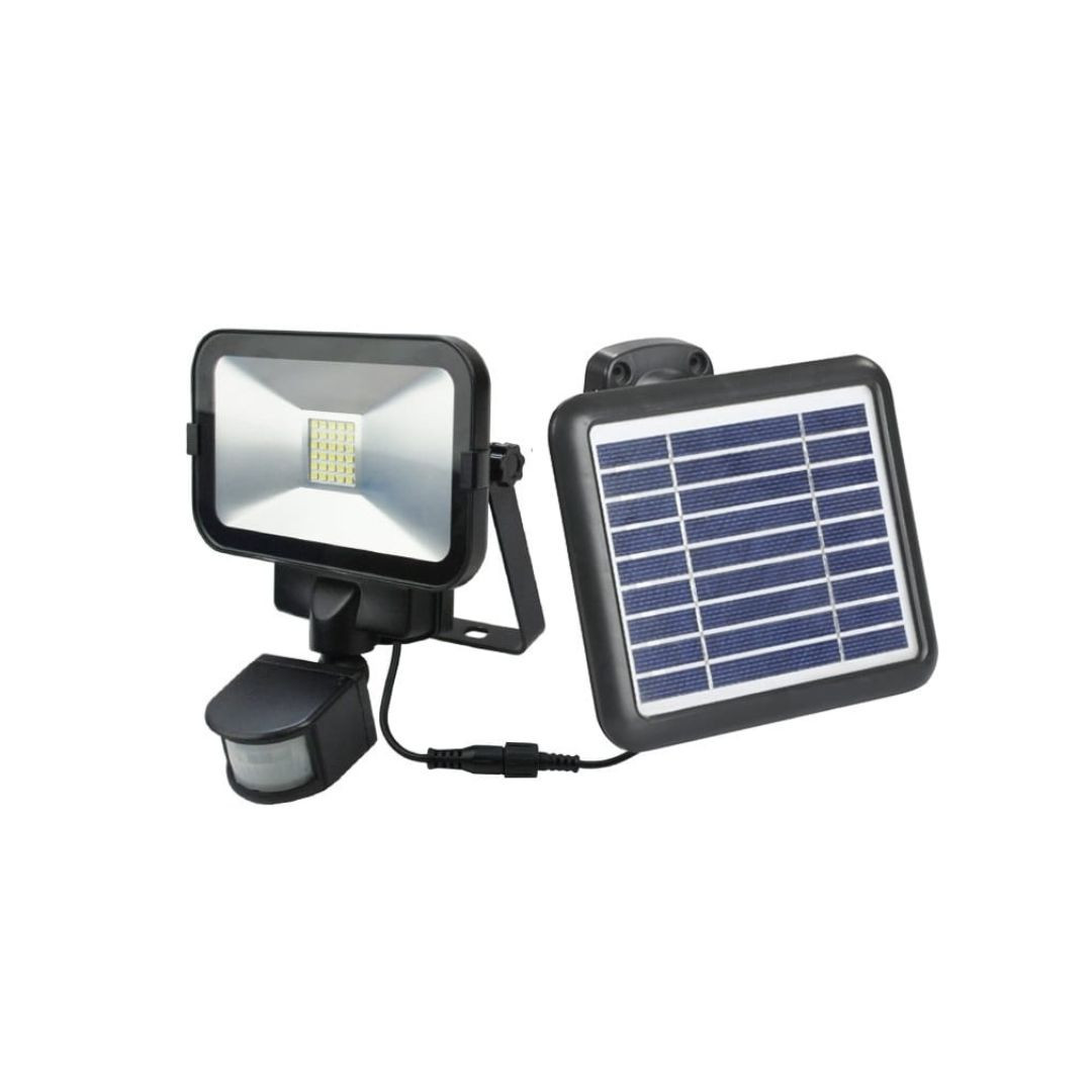 Kakovostni solarni reflektor 500lm s senzorjem gibanja 30 LED
