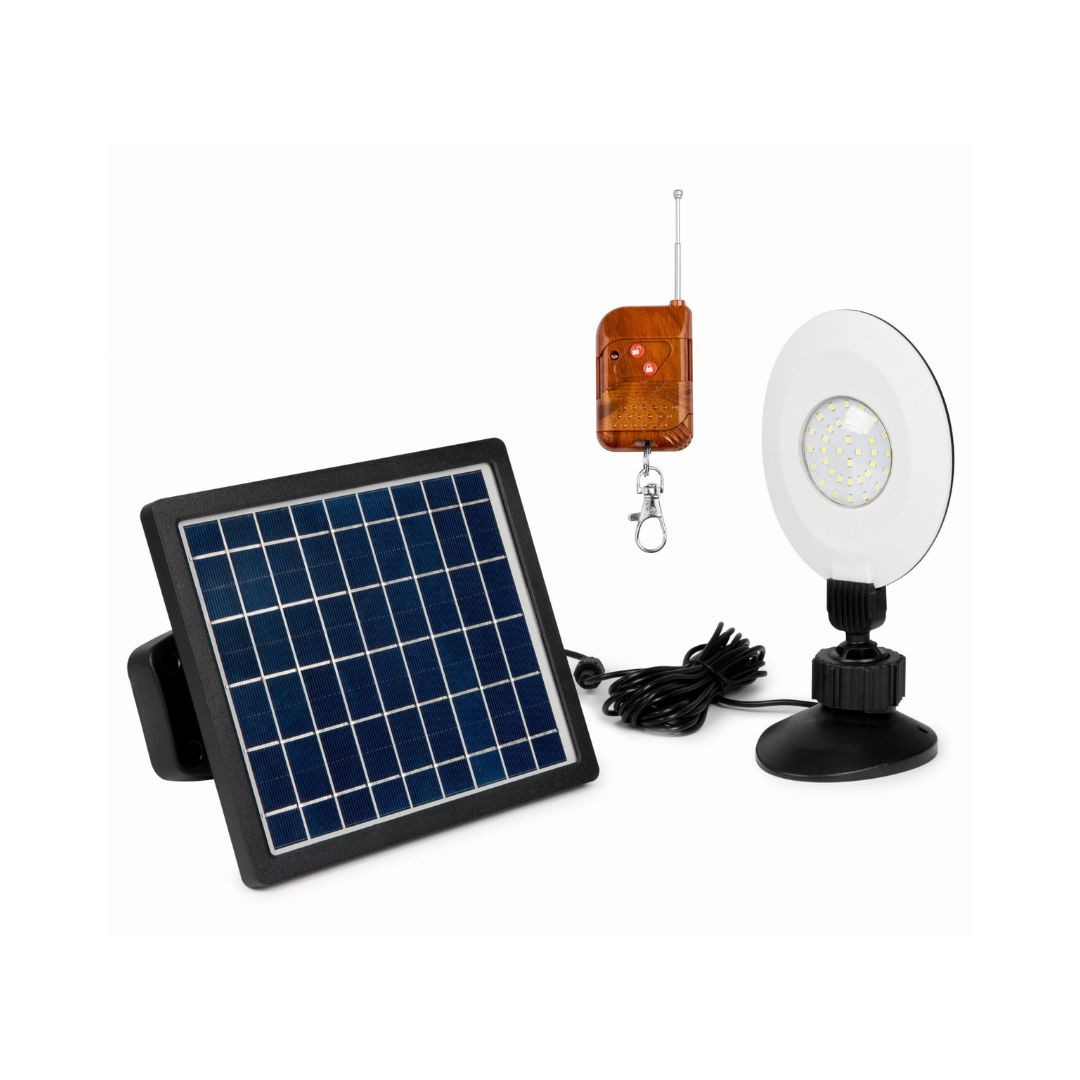Kakovostni solarni reflektor 350lm 36 LED z daljinskim upravljalnikom 4000 mAh