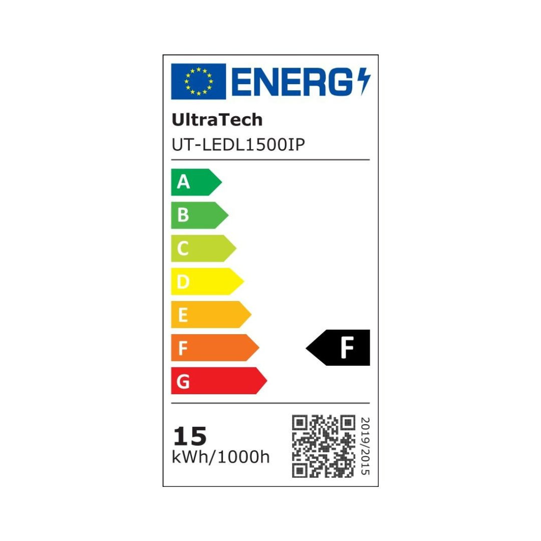 LED plafoniera IP54 15W 1500lm 4000K 220X46MM