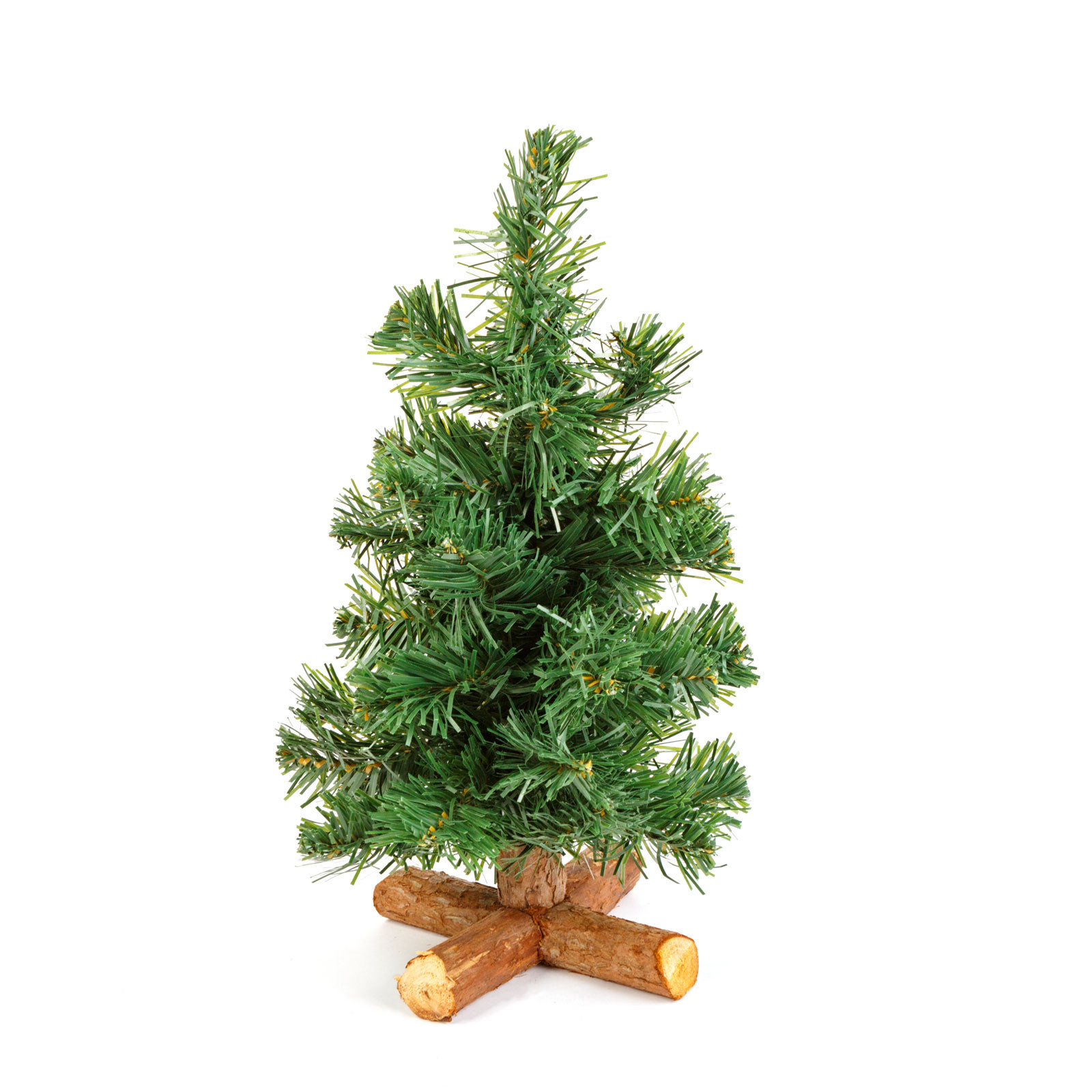 Mini umetno božično drevo 30cm z lesenim podstavkom
